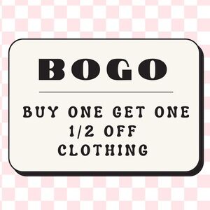Buy one get one half off! - Clothing 👗👚👖